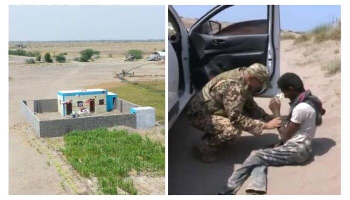 شاهد | من قارعة الطريق إلى بيت العمر.. طارق صالح يفي بوعده ويمنح مسكن متكامل لمواطن من ذوي الاحتياجات | قصة مصادفة عابرة أوقفت موكبه تناقلها اليمنيين