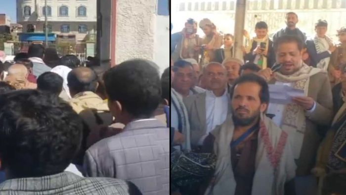 وقفة احتجاجية في صنعاء ضد هدم سور جامع المشهد الأثري