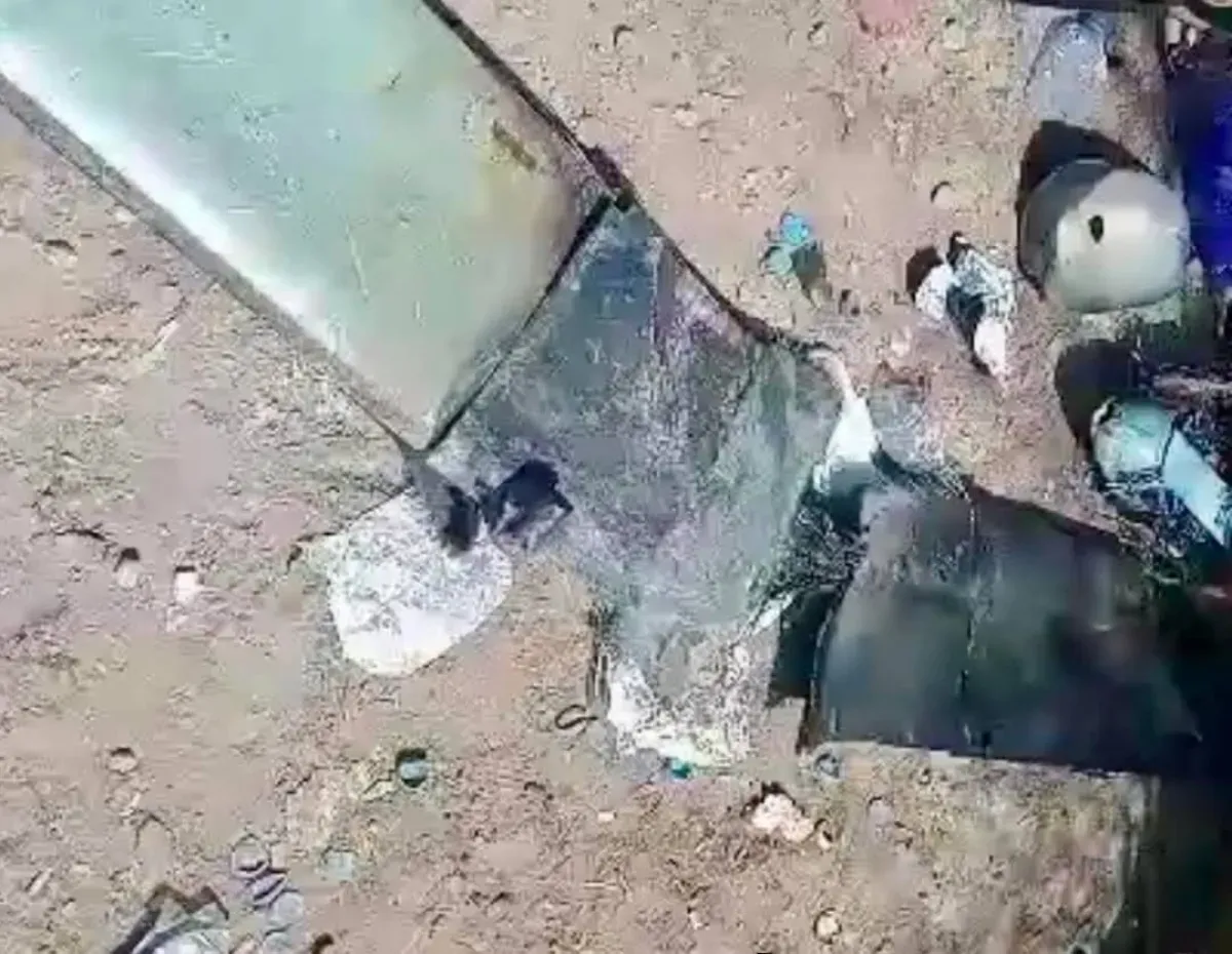 قوات العمالقة تسقط طائرة مسيرة حوثية إيرانية الصنع في بيحان شبوة