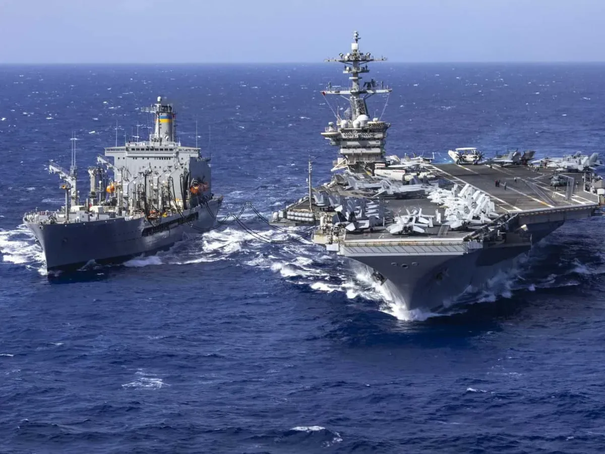 وصول حاملة الطائرات الأمريكية "أبراهام لينكولن" إلى بحر العرب ضمن تعزيزات عسكرية