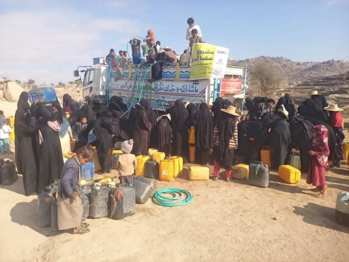 تقاعس حوثي يعرقل تنفيذ مشاريع مياه مستدامة في مديرية كشر بحجة