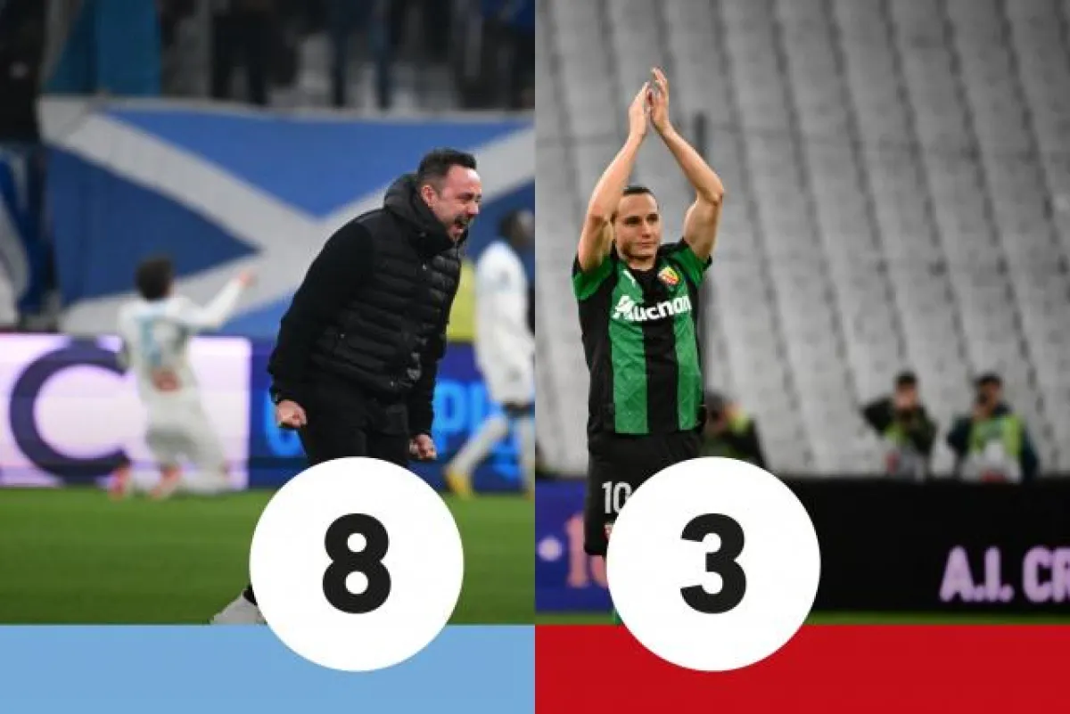 مارسيليا يكتسح لانس بثلاثية.. خطة دي زيربي تنجح وتوفان يخفت نجمه