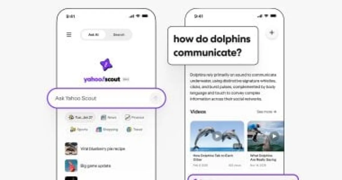 ياهو تطلق "سكاوت": محرك بحث جديد مدعوم بالذكاء الاصطناعي التوليدي من أنثروبيك