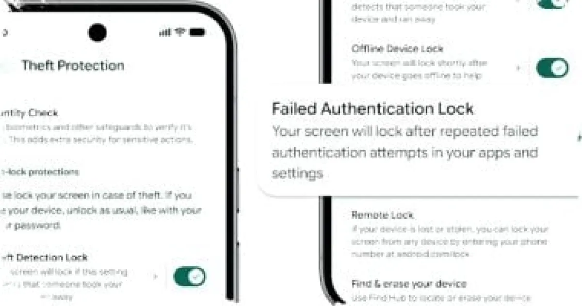 جوجل تعزز حماية أندرويد ضد السرقة: قفل ذكي وتحقق بيومتري جديد