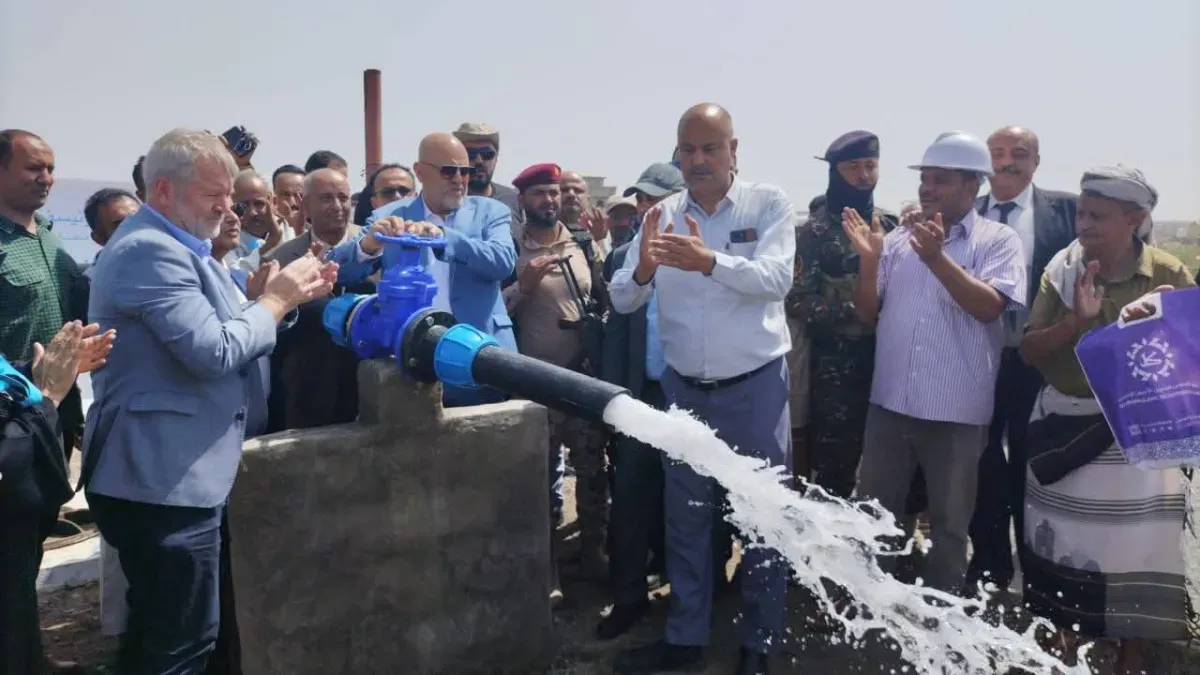 محافظة تعز واليونيسف يطلقان مشاريع مياه بأكثر من 717 ألف دولار في المخا