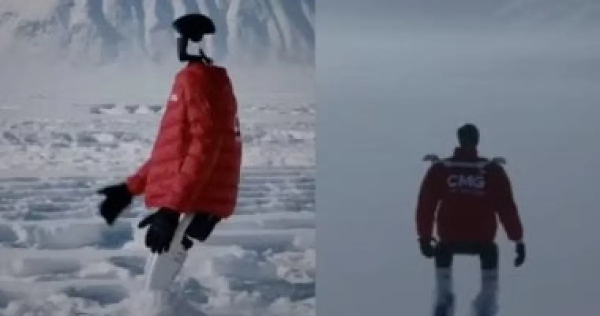 روبوت صيني يتحدى الصقيع: 130 ألف خطوة في حرارة 47 تحت الصفر