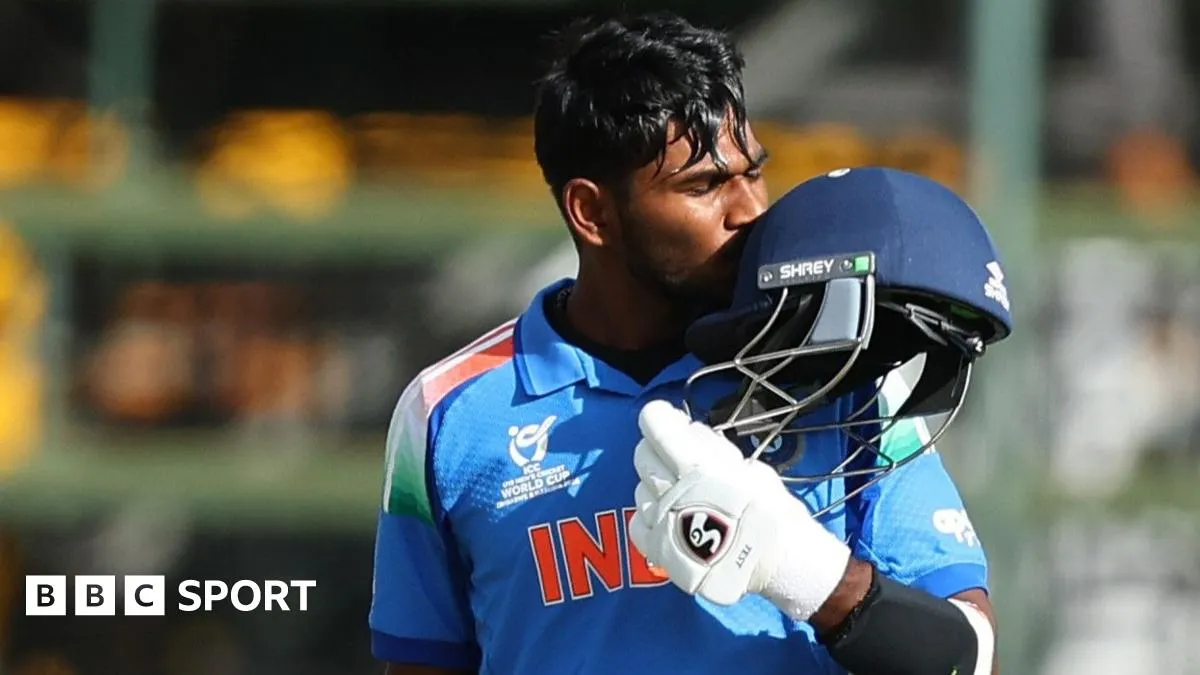 الهند تضرب بقوة وتضرب رقماً قياسياً وتصعد لنهائي كأس العالم للناشئين