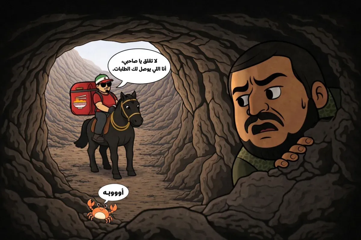 السفارة الأمريكية تنشر كاريكاتيراً يسخر من اختباء زعيم الحوثيين