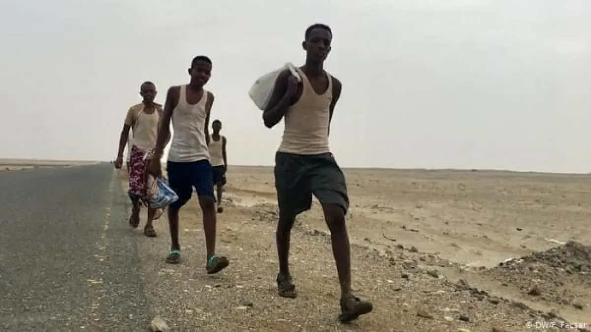 تقرير أممي: تدفق 21 ألف مهاجر أفريقي إلى اليمن خلال يناير رغم الأوضاع الصعبة