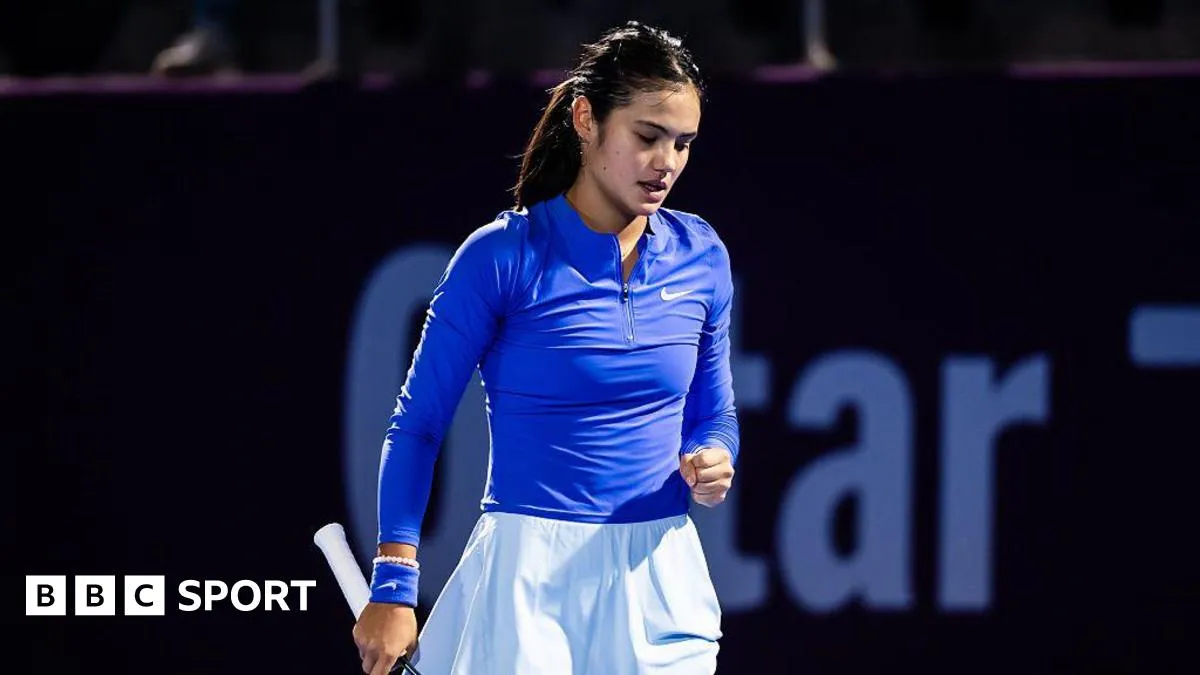 انسحاب إيما رادوكانو من بطولة قطر المفتوحة بسبب وعكة صحية مفاجئة