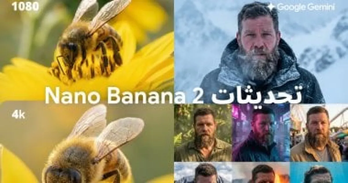 جوجل تطلق "نانو بانانا 2" لدعم اللغة العربية وتوليد الصور الفائق السرعة