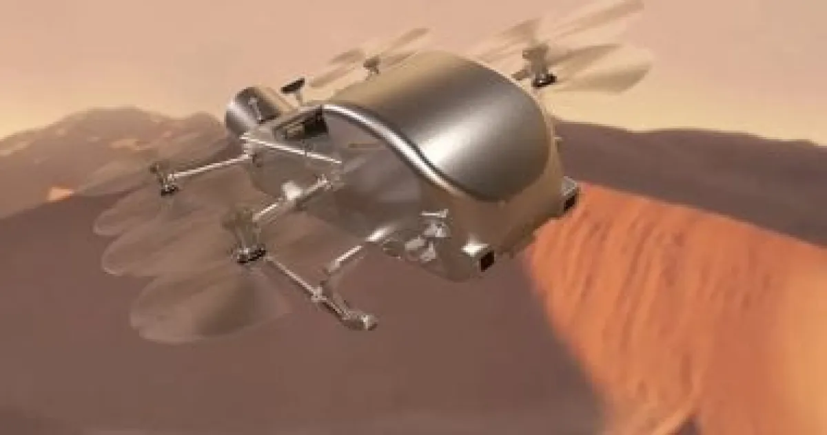 مهمة "دراجون فلاي": ناسا تبني طائرة نووية لاستكشاف قمر تيتان عام 2028