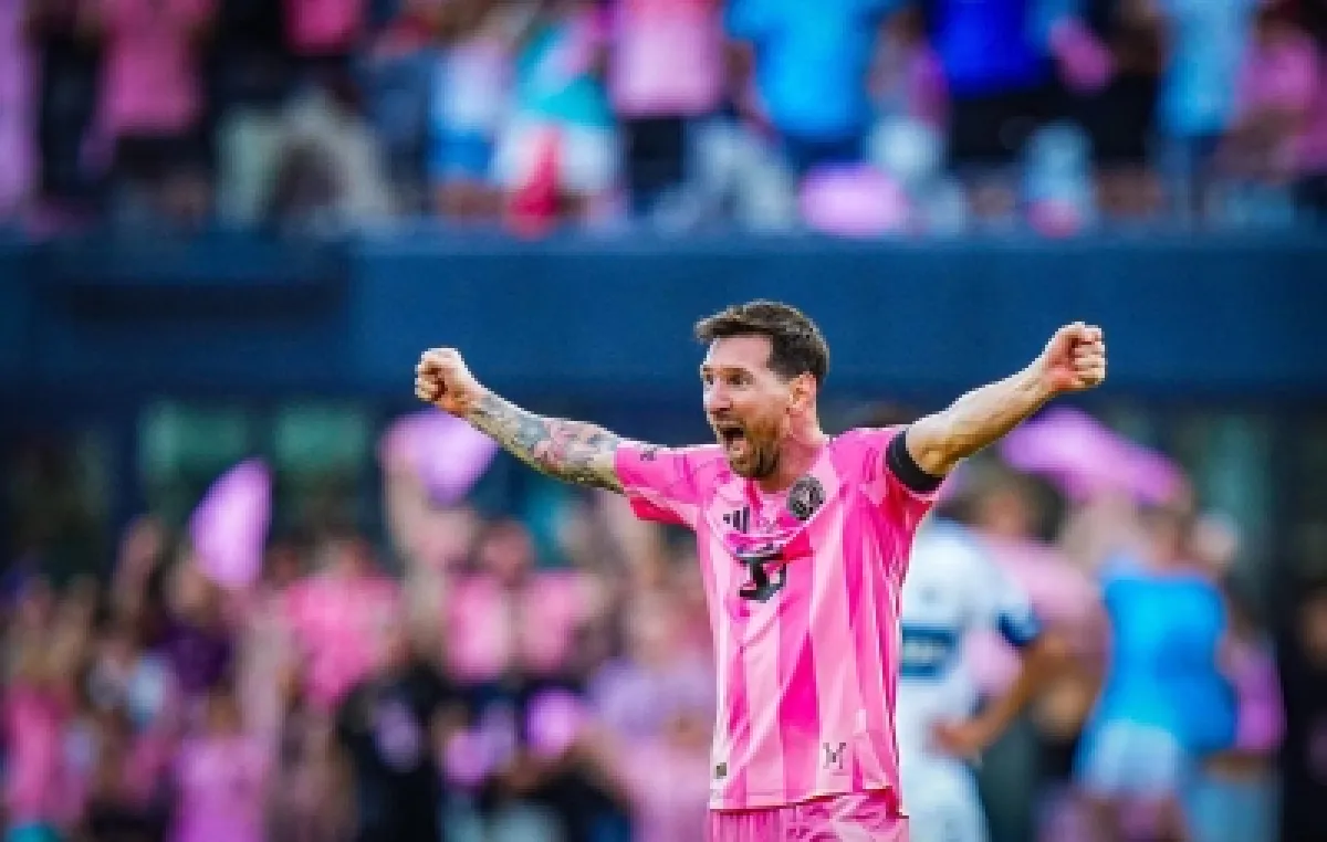 ميسي يفتتح سجله التهديفي في ملعب إنتر ميامي الجديد