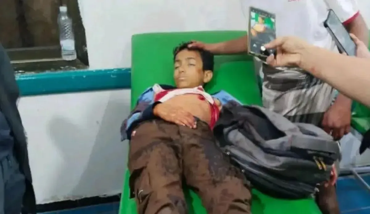 استشهاد طفل برصاص قناص حوثي في تعز