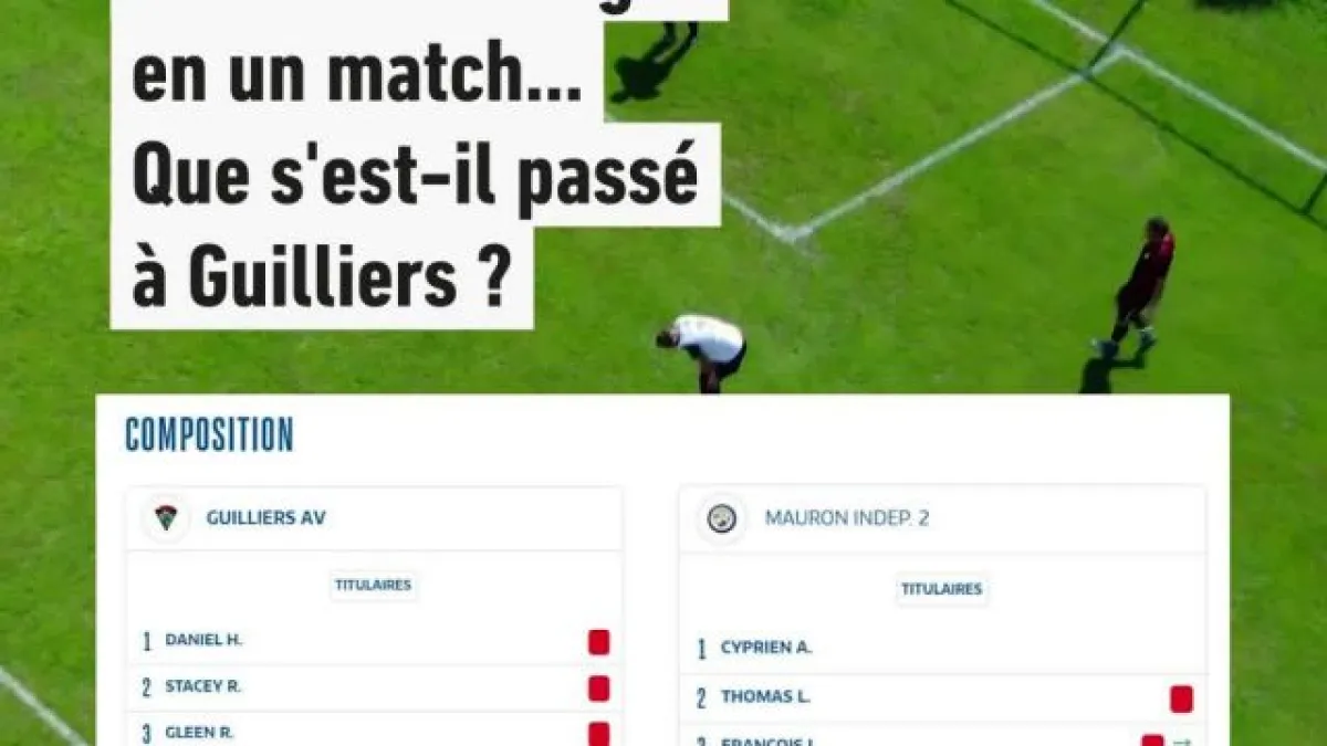 27 بطاقة حمراء في مباراة واحدة: شجار عنيف يوقف مواجهة في فرنسا