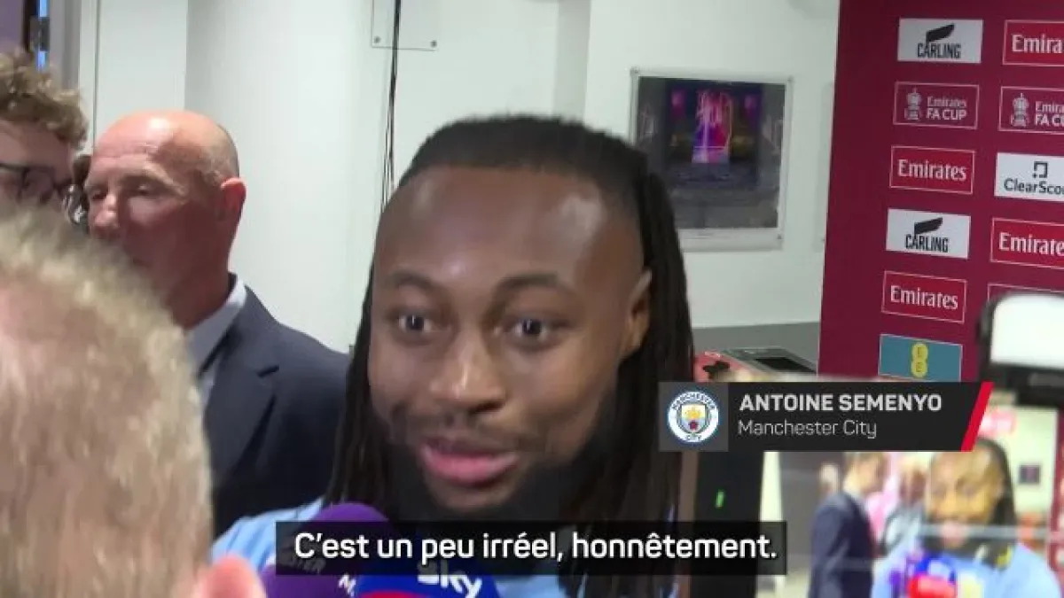سيمينيو يقود سيتي للفوز بالكأس ويحلم بالدوري