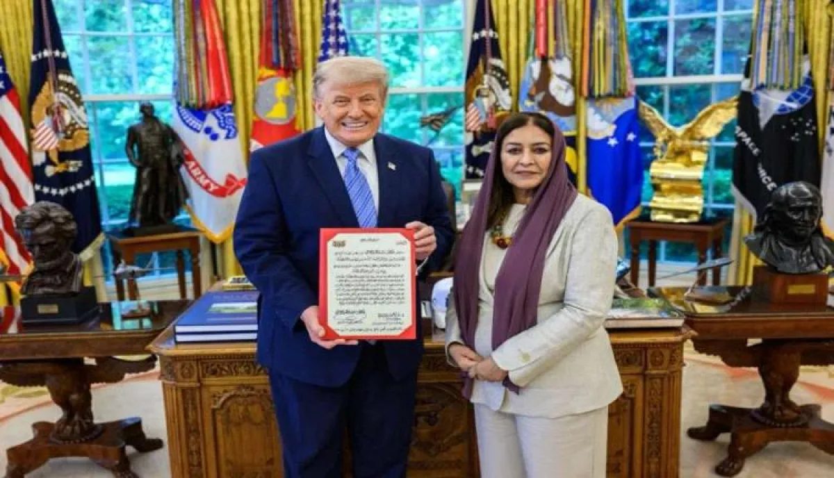 من البيت الأبيض | الرئيس الأمريكي دونالد ترامب يلتقي سفيرة اليمن.. ويحملها رسالة هامة