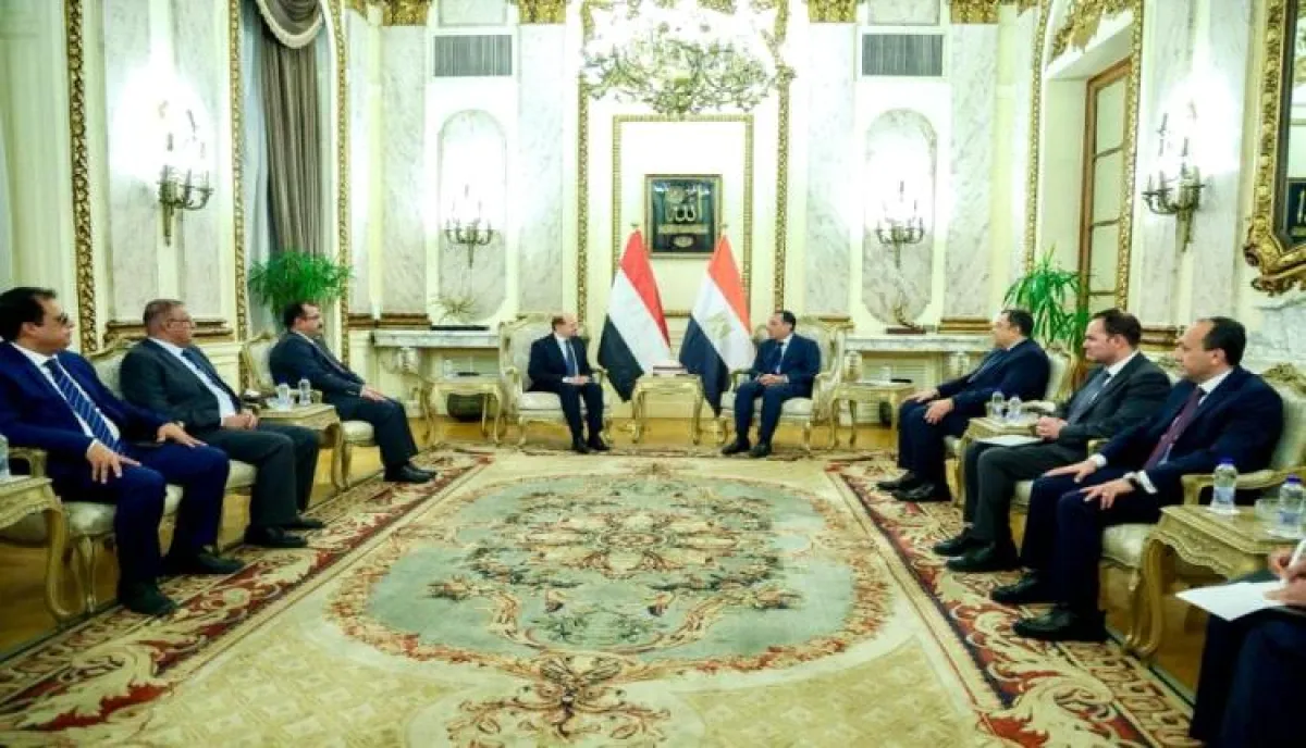 في القاهرة | قمة يمنية مصرية : خطة استراتيجية لردع التهديدات الحوثية في البحر الأحمر وخليج عدن
