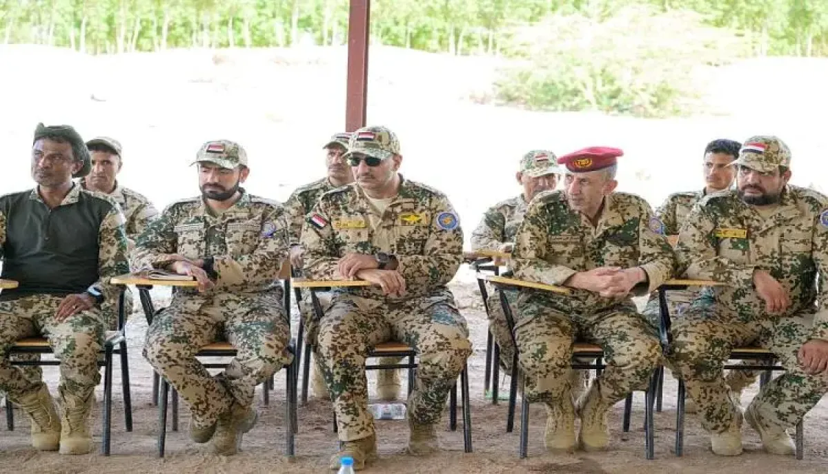 طارق صالح يشهد العمليات التعرضية في الفرقة الخامسة مشاة بالمقاومة الوطنية