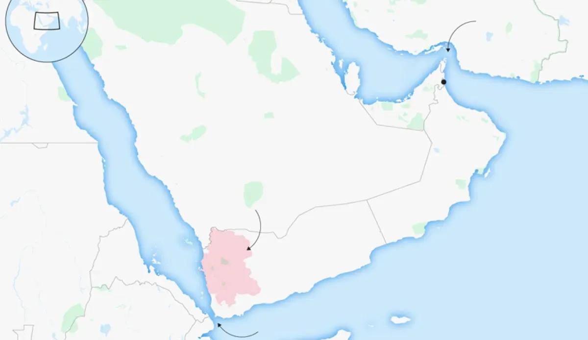 صحيفة بريطانية: الحوثيون وإيران يخططان لإغلاق باب المندب بالتنسيق مع الشباب الصومالية