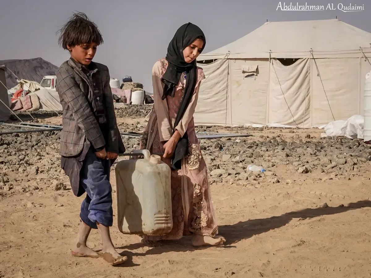 المنظمة الدولية للهجرة: تجاوز عدد النازحين في اليمن 145 ألفاً.. وتعز مركز الأزمة تليها عدن