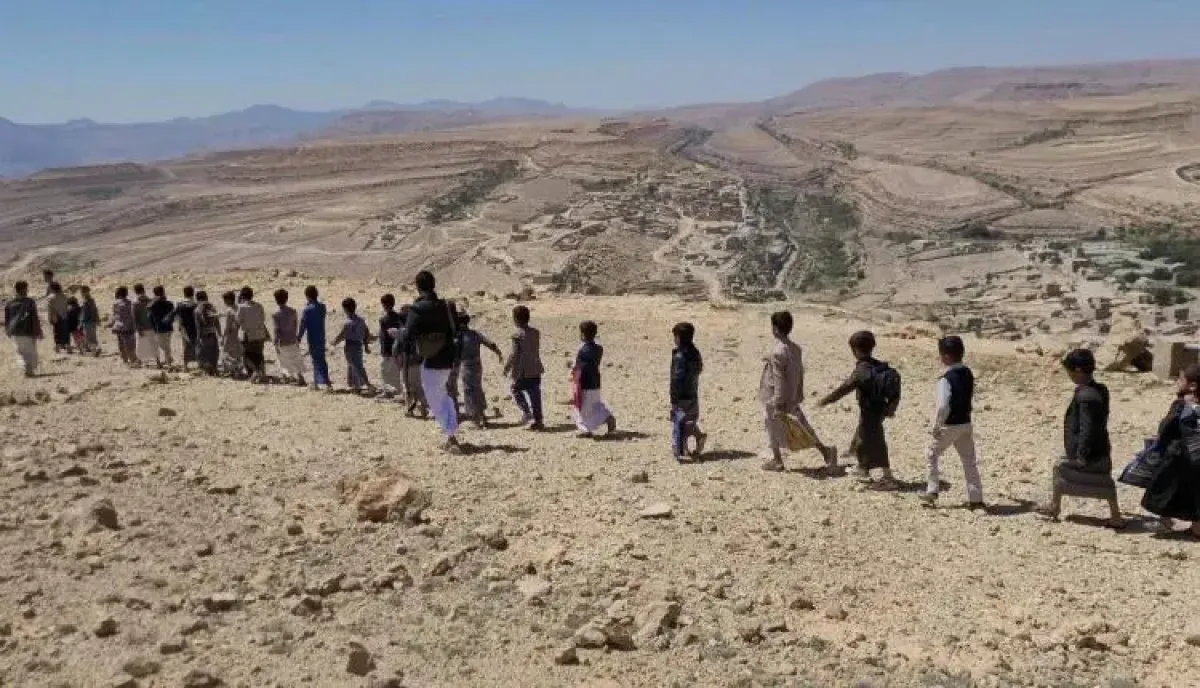 في اليمن | الحوثي يزج باكثر من 461 ألف طفل إلى مراكز الموت