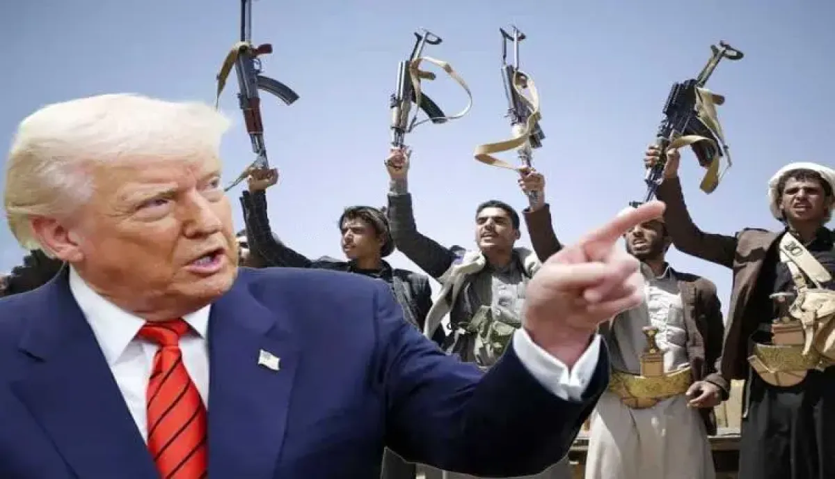 تحت ألسنة اللهب و3 حاملات طائرات.. ترامب يضع (استراتيجية حسم طارئة) لإنهاء خَطّ إيران والأنياب الحوثية