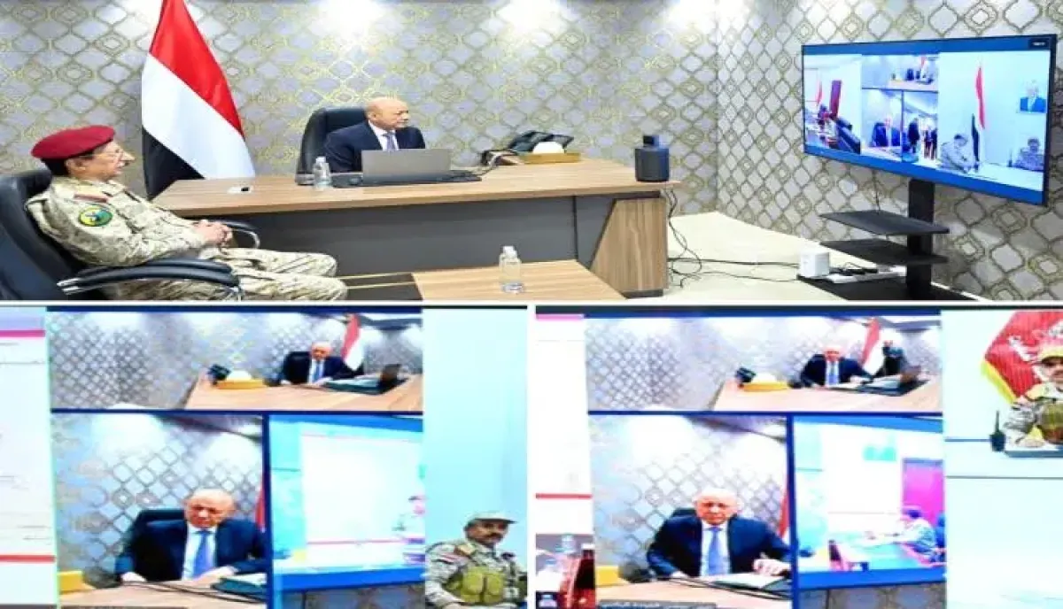 من الرياض | العليمي يتابع مسار عملية (فجر اليمن) ويؤكد: القوات تخوض المعارك باقتدار وزمام المبادرة بات بيد الدولة