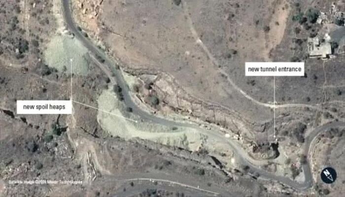 شاهد | خطر كبير على السكان.. الحوثي يحفر انفاق سرية في صنعاء للصواريخ والطائرات | فيديو