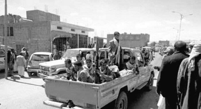 جريمة جديدة ‏في المحويت.. المليشيات تهدم سوقاً شعبياً لإرغام التجار على مشروع استثماري خاص