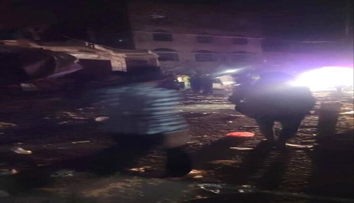 شاهد | الحوثي يرتكب مجزرة وحشية في صنعاء ويقصف سوق وحي سكني بصاروخ أرض-أرض | فيديوهات