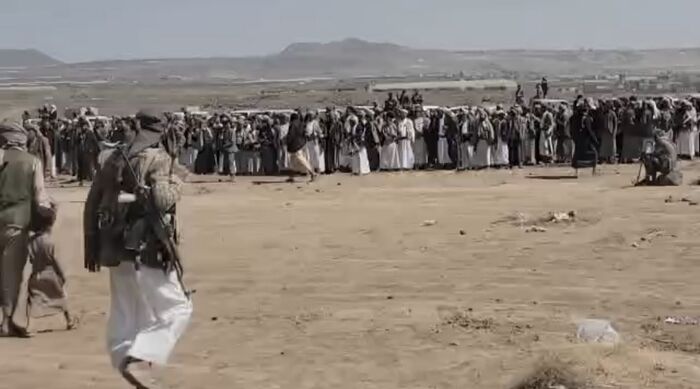 شاهد | توتر قبلي متصاعد بين نهم وأرحب شمال شرق صنعاء وتورط الحوثيين | فيديو وتفاصيل