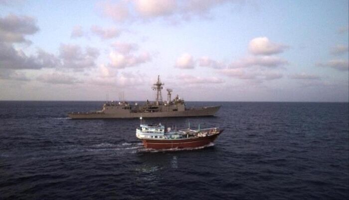 اعلان القبض على المركب الإيراني "الأم" في عملية دولية مشتركة