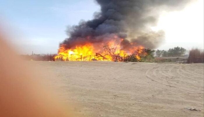 في حجة.. النار تلتهم ما تبقى من حياة نازحين بـ حيران