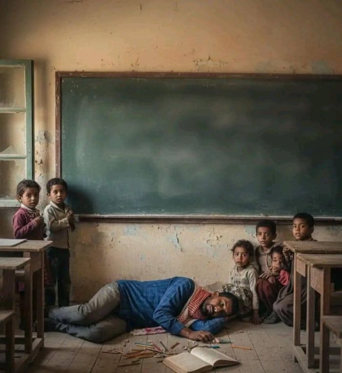 وفاة معلم في إب أثناء التدريس وسط انقطاع الرواتب من قبل الحوثيين