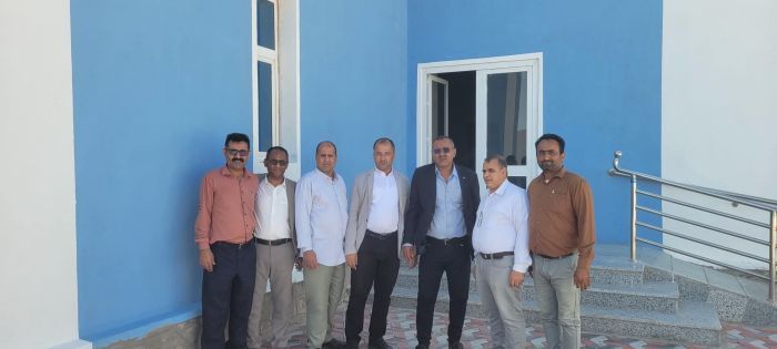 صحة تعز تقيّم الاحتياجات الصحية لمرافق "ذو باب المندب" غربي المحافظة